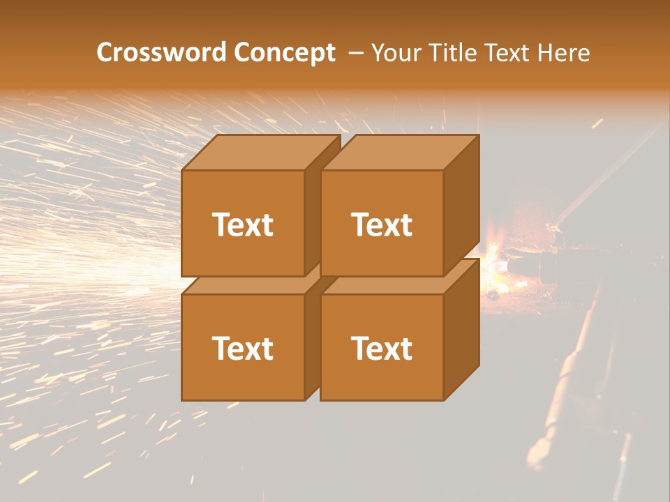 Technique Spark Craft PowerPoint Template
