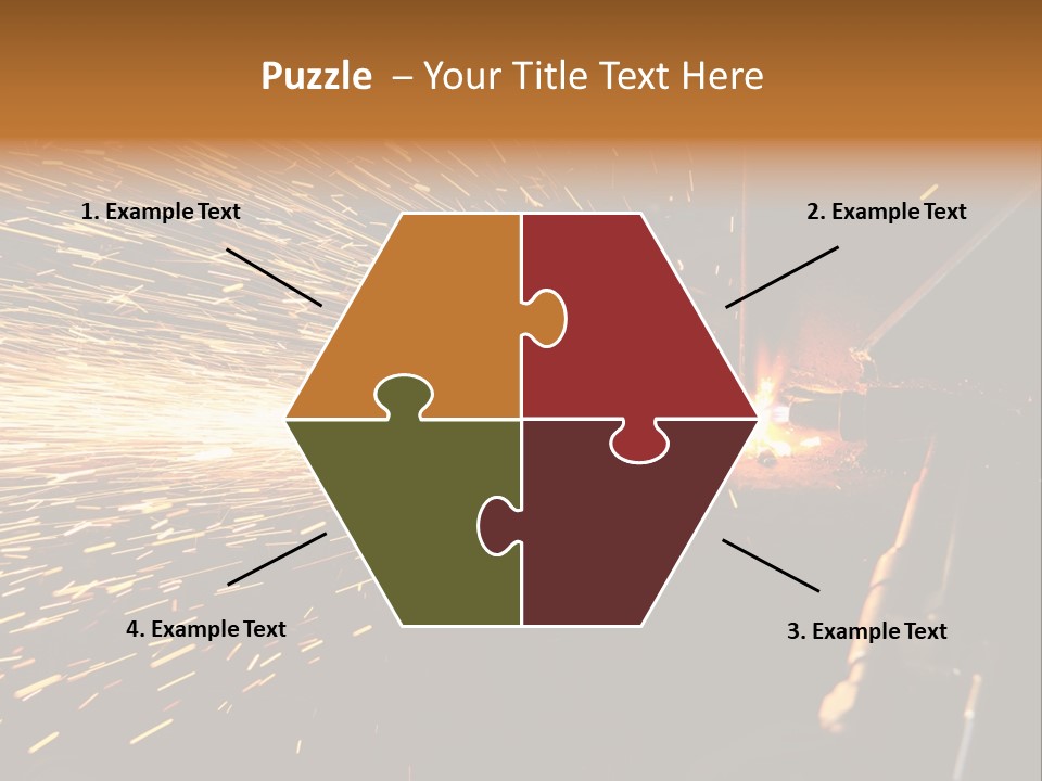 Technique Spark Craft PowerPoint Template