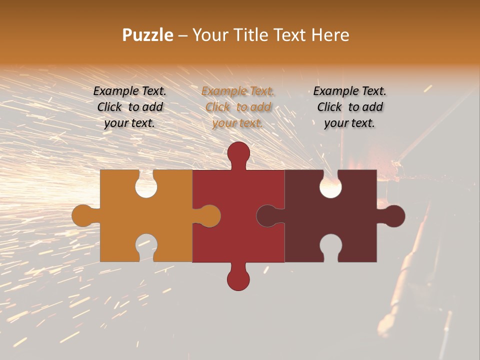 Technique Spark Craft PowerPoint Template