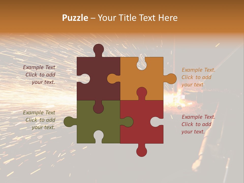 Technique Spark Craft PowerPoint Template