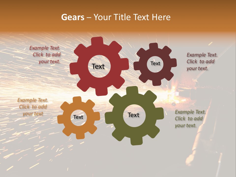 Technique Spark Craft PowerPoint Template
