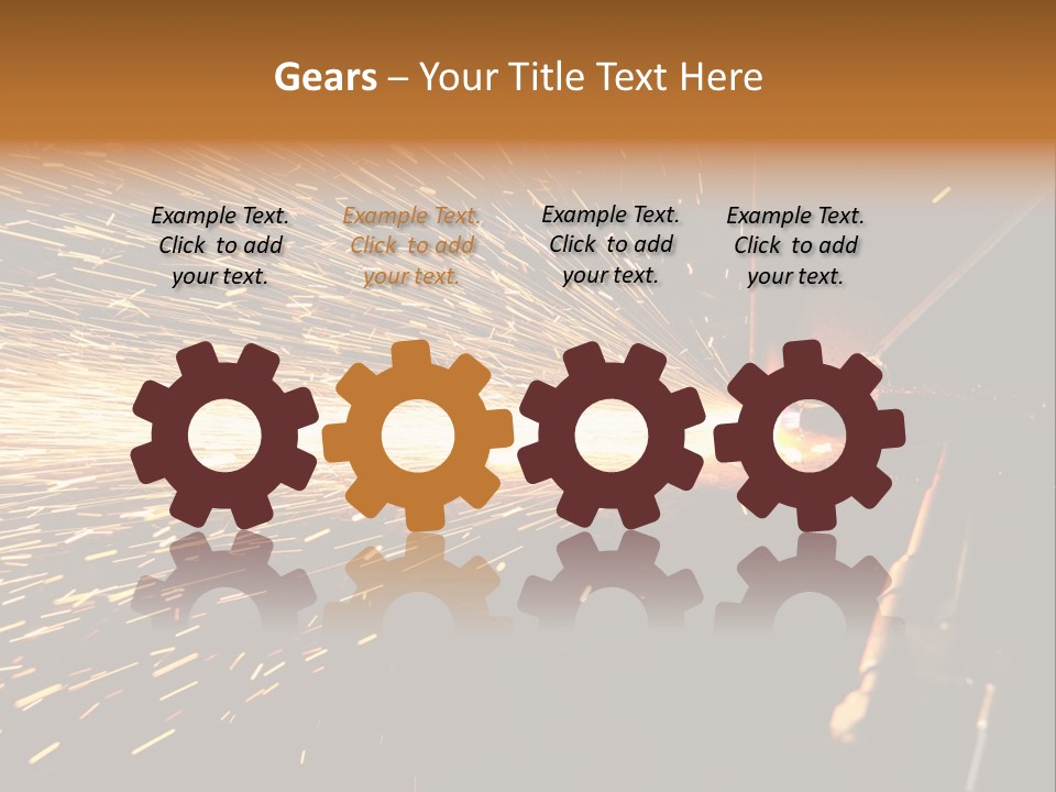 Technique Spark Craft PowerPoint Template