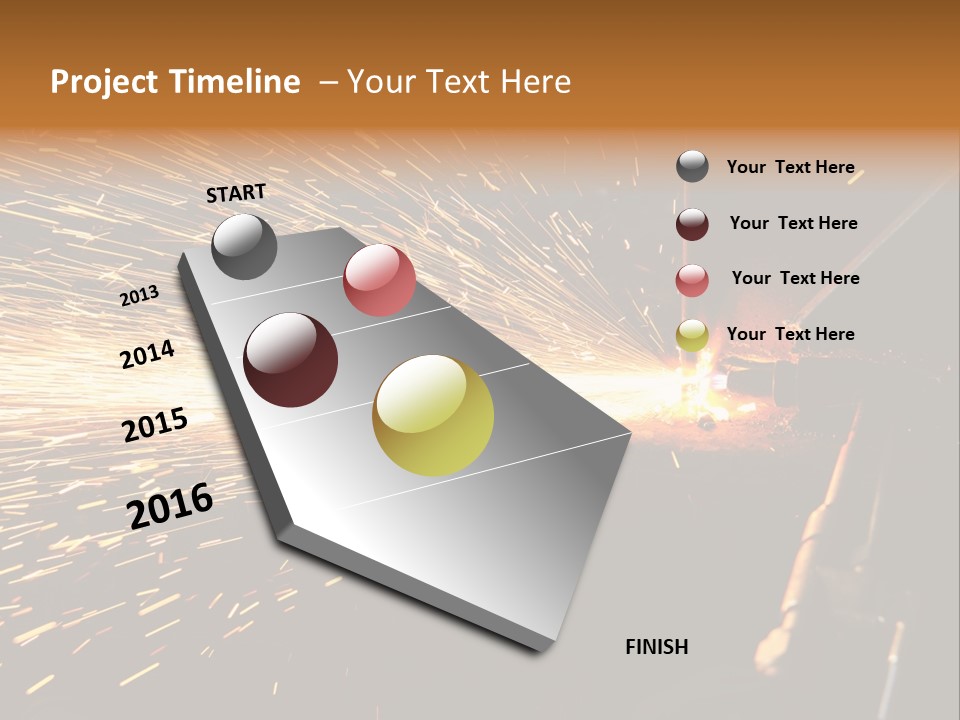 Technique Spark Craft PowerPoint Template