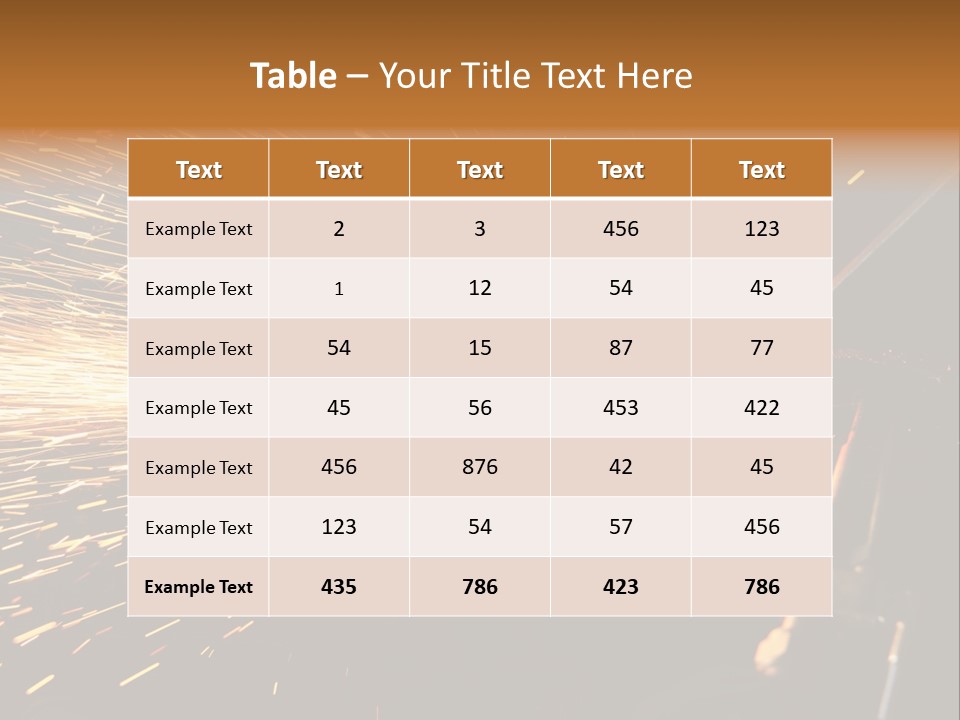 Technique Spark Craft PowerPoint Template