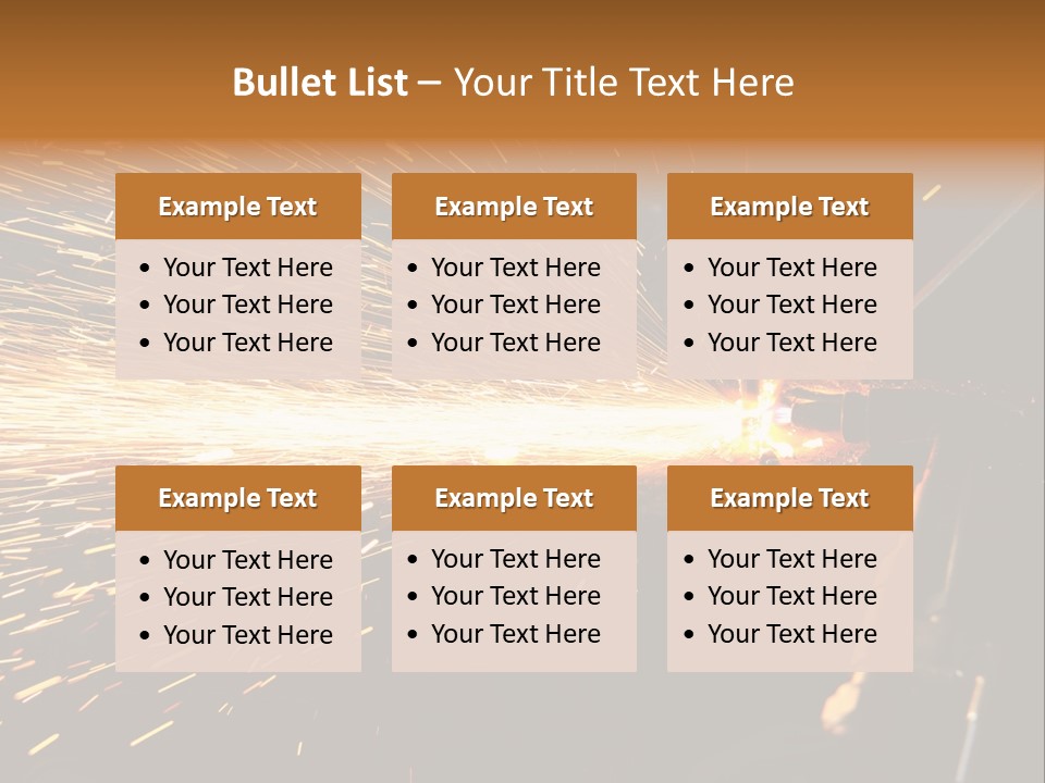 Technique Spark Craft PowerPoint Template
