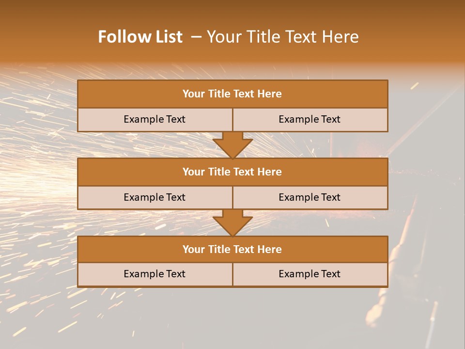 Technique Spark Craft PowerPoint Template
