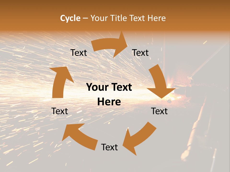 Technique Spark Craft PowerPoint Template