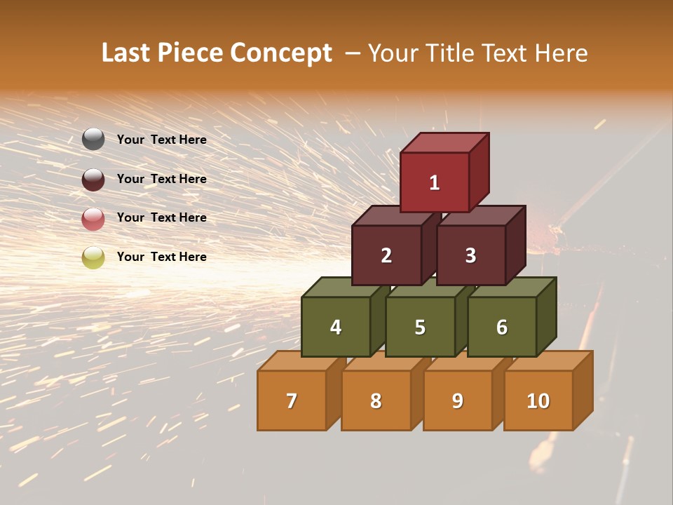Technique Spark Craft PowerPoint Template