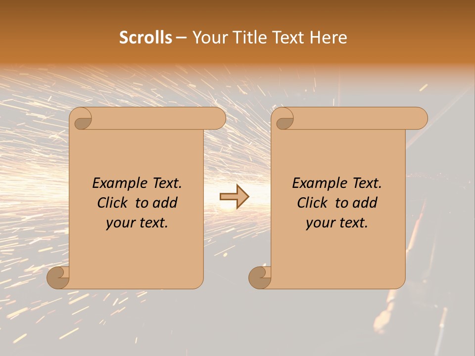 Technique Spark Craft PowerPoint Template