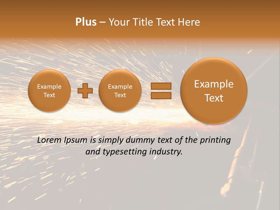 Technique Spark Craft PowerPoint Template