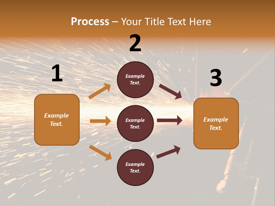 Technique Spark Craft PowerPoint Template