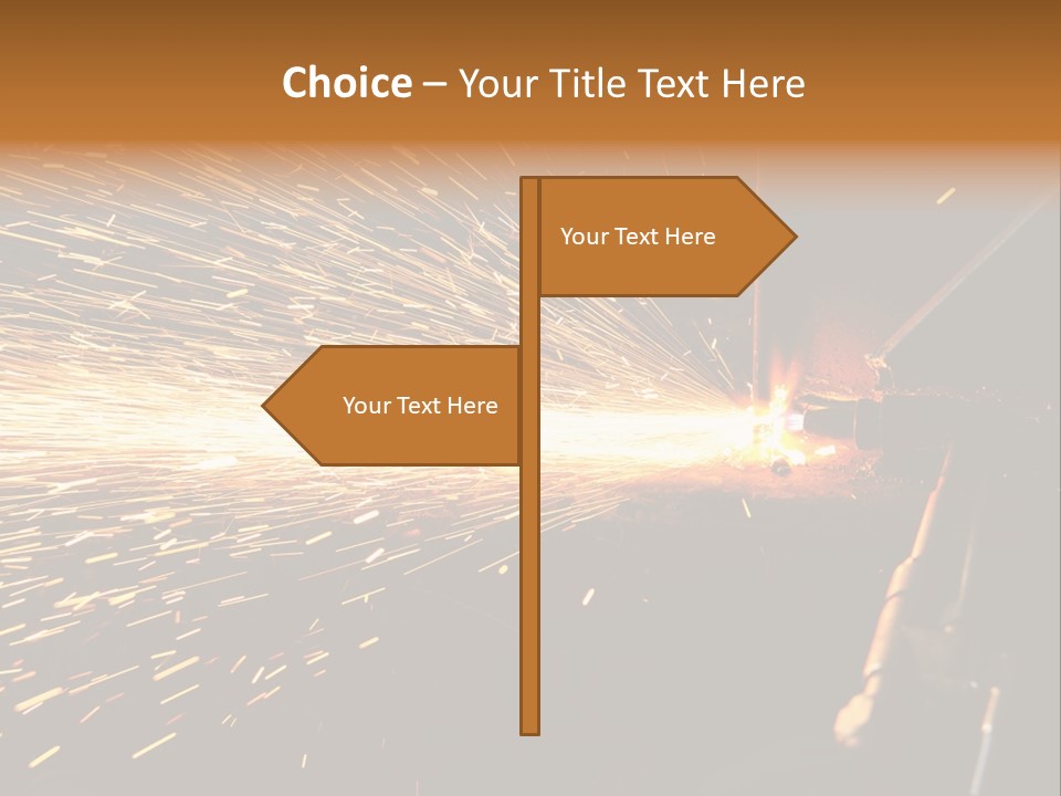 Technique Spark Craft PowerPoint Template