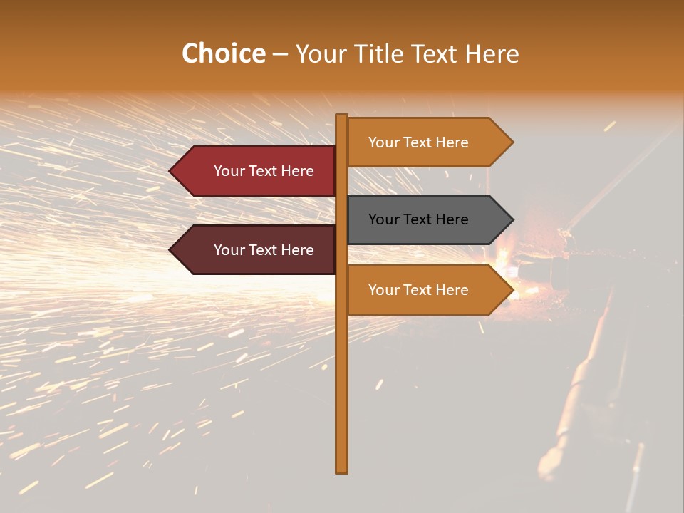 Technique Spark Craft PowerPoint Template