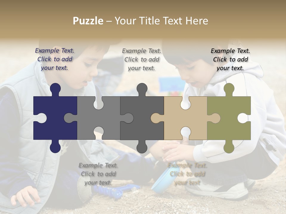 Youth Seat Cute PowerPoint Template