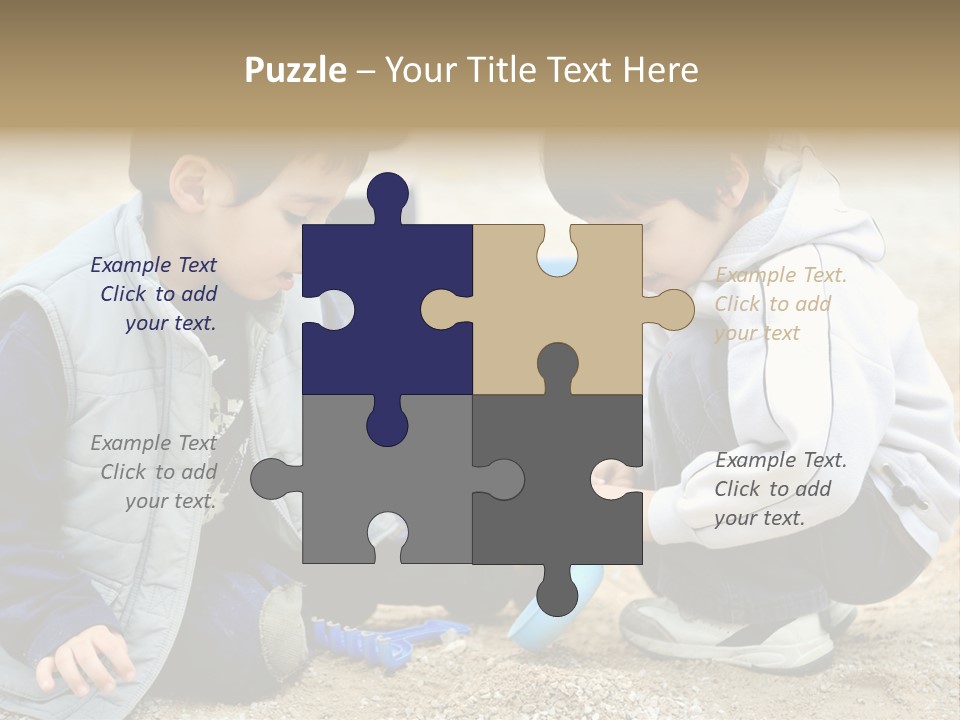 Youth Seat Cute PowerPoint Template