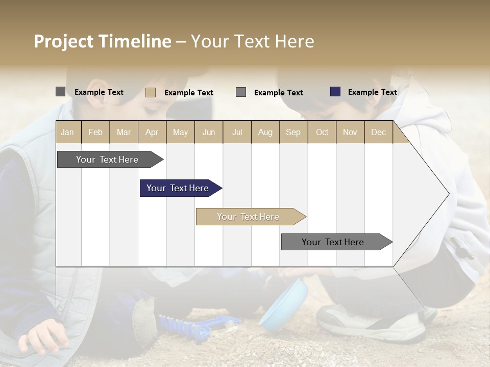 Youth Seat Cute PowerPoint Template
