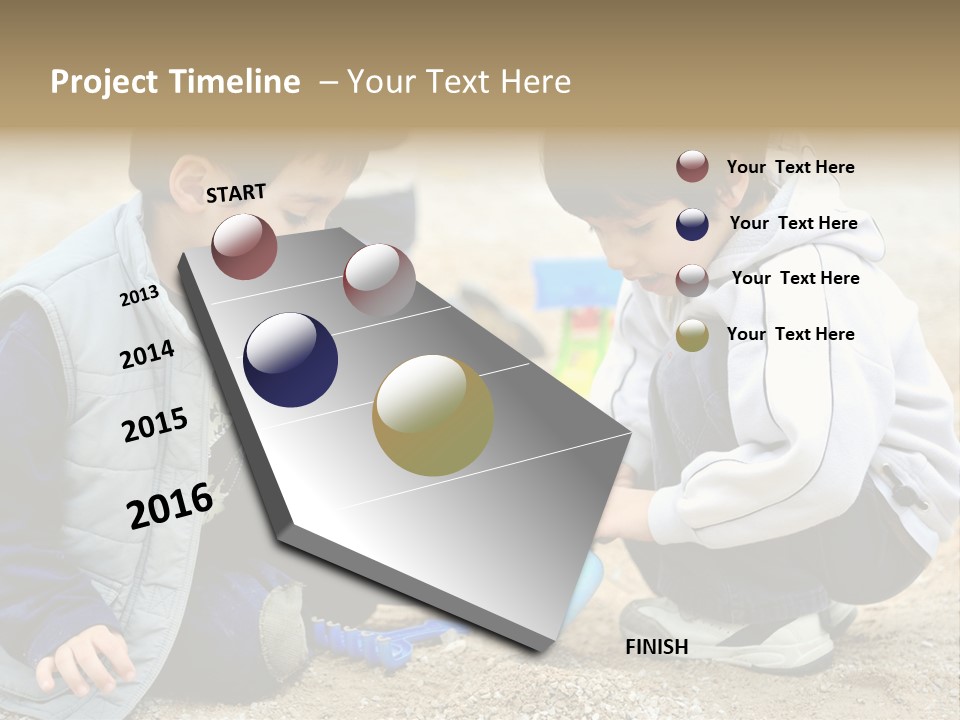 Youth Seat Cute PowerPoint Template