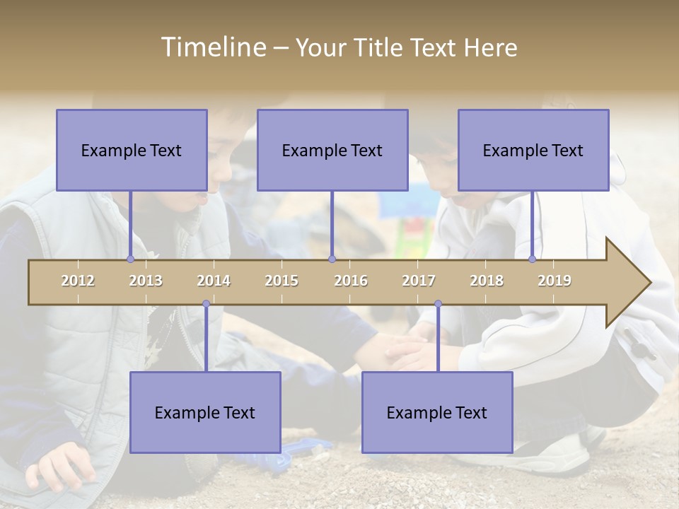 Youth Seat Cute PowerPoint Template