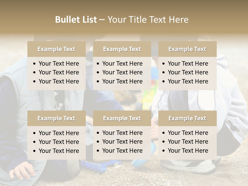 Youth Seat Cute PowerPoint Template