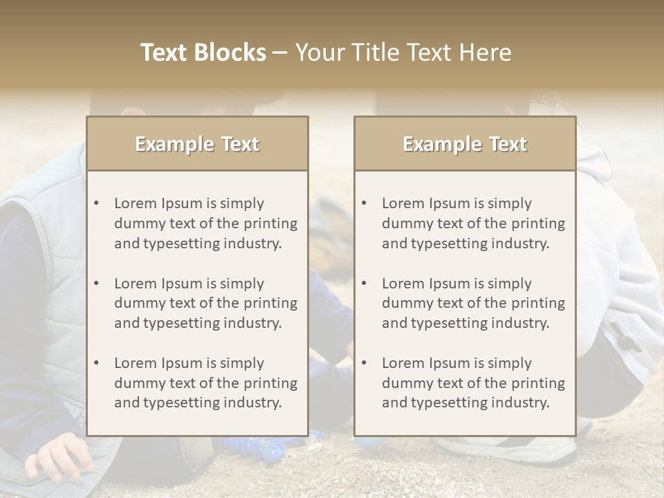 Youth Seat Cute PowerPoint Template