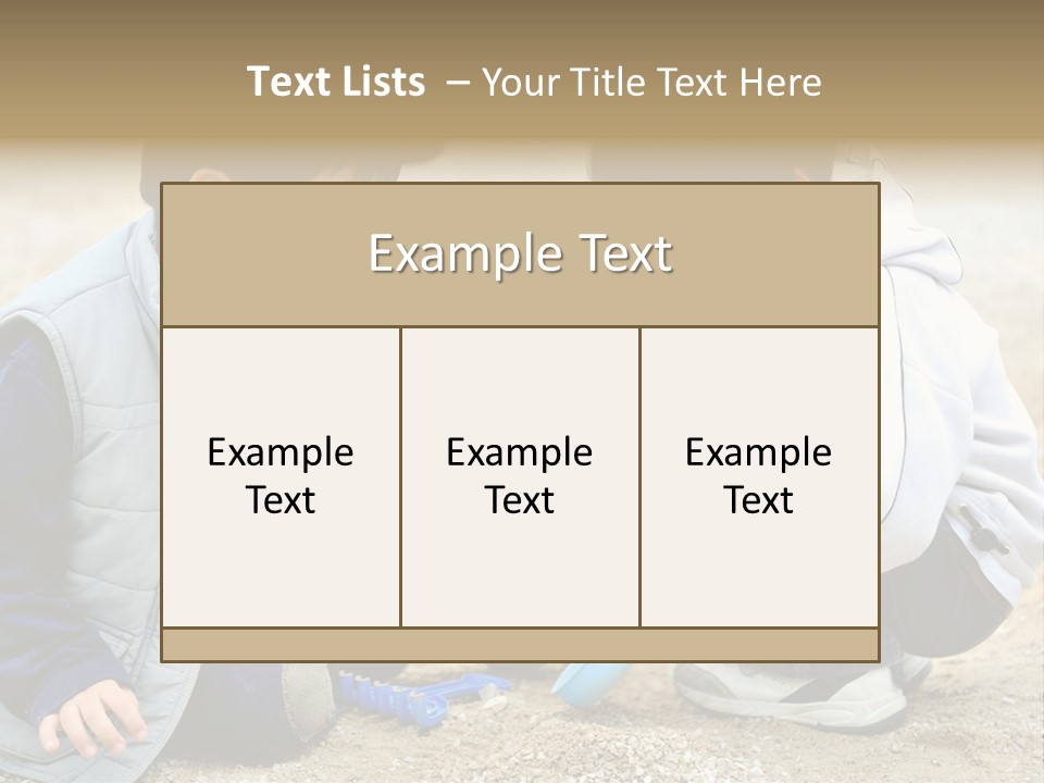 Youth Seat Cute PowerPoint Template