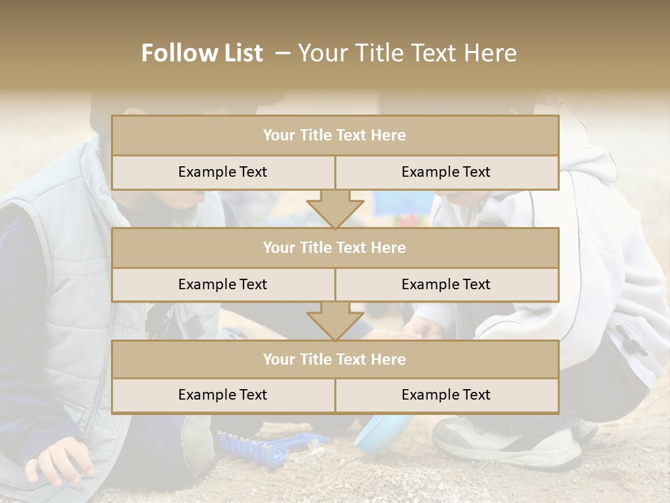Youth Seat Cute PowerPoint Template