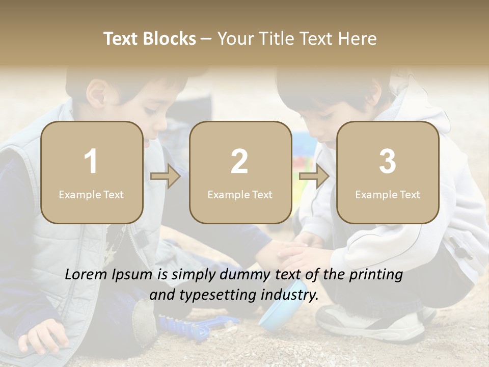 Youth Seat Cute PowerPoint Template