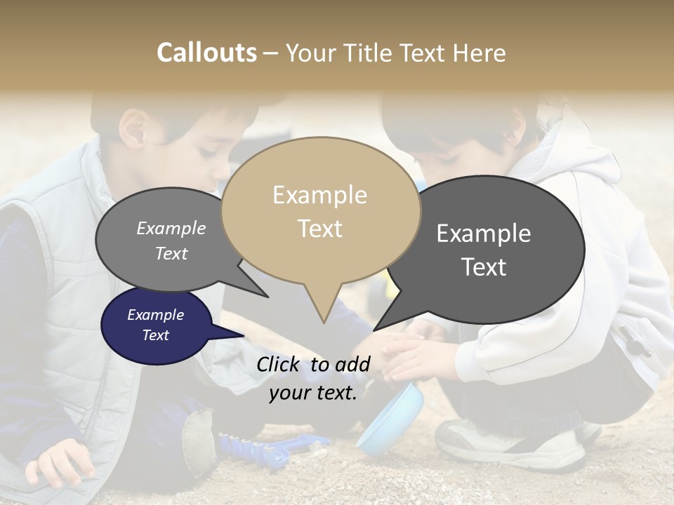 Youth Seat Cute PowerPoint Template