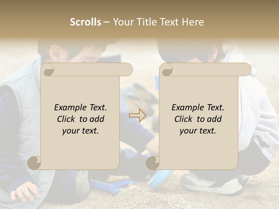 Youth Seat Cute PowerPoint Template