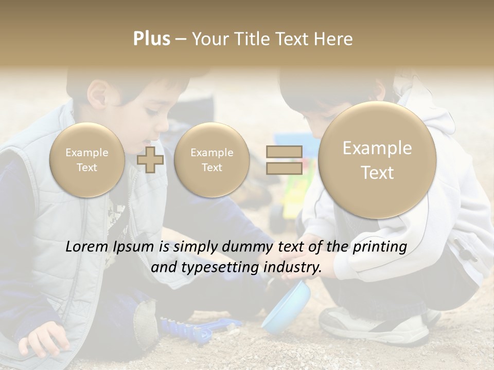 Youth Seat Cute PowerPoint Template