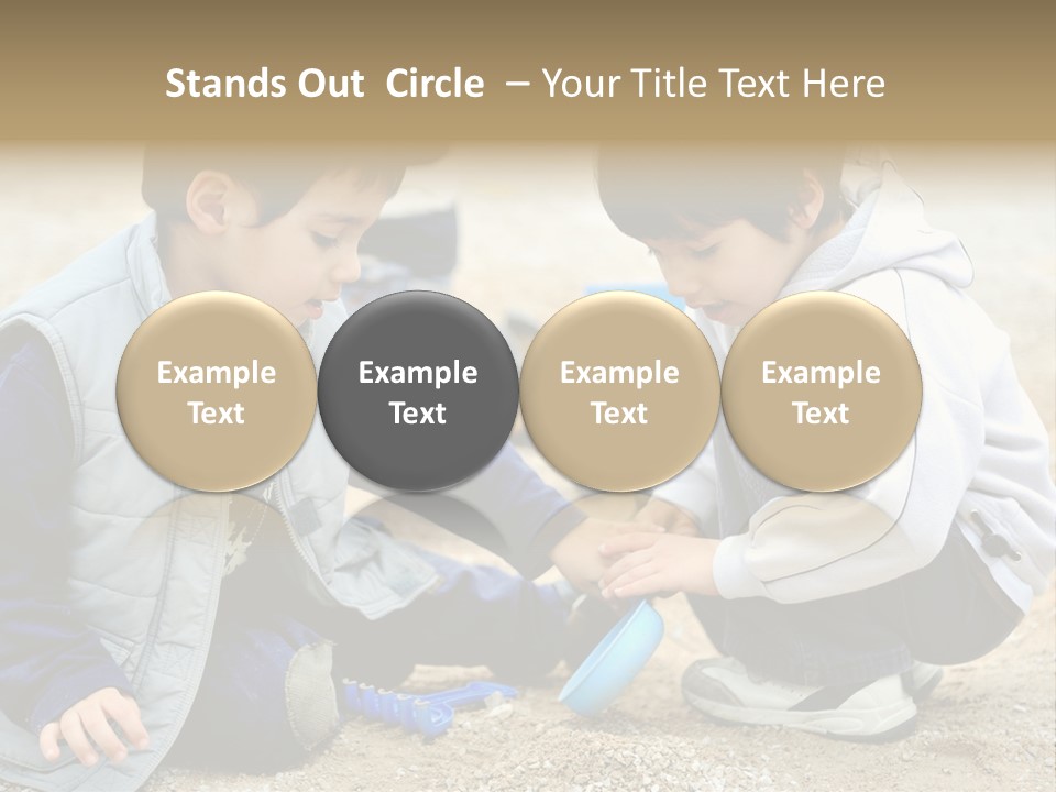 Youth Seat Cute PowerPoint Template