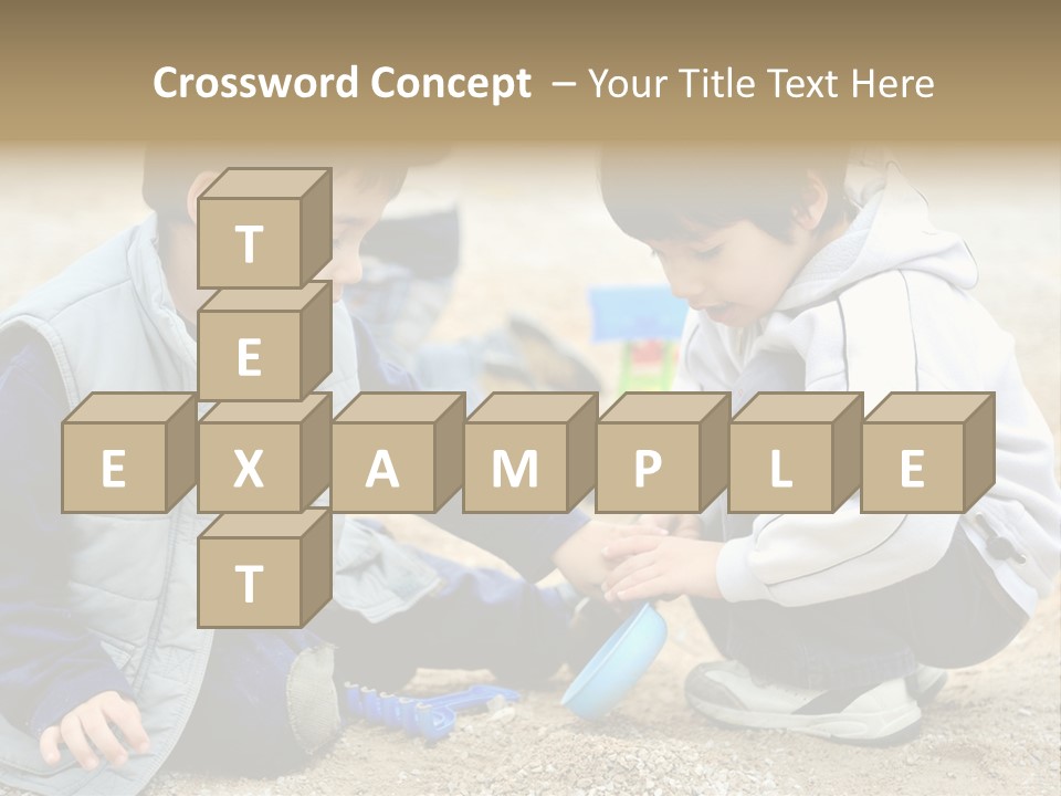 Youth Seat Cute PowerPoint Template