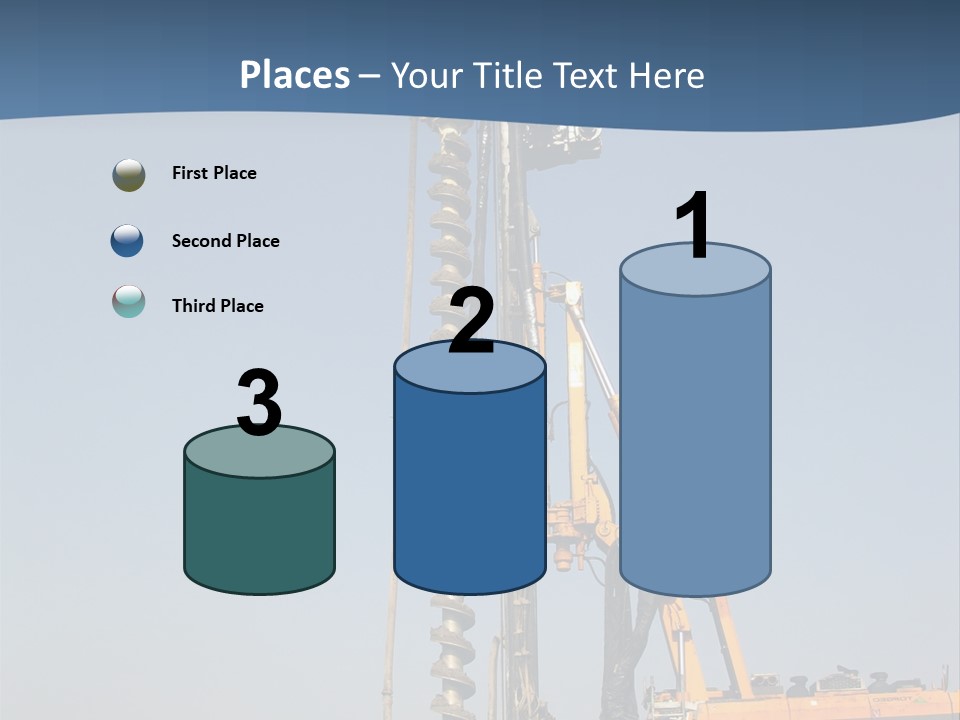 Shore Onshore Piles PowerPoint Template