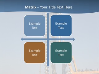 Shore Onshore Piles PowerPoint Template