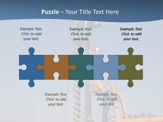Shore Onshore Piles PowerPoint Template