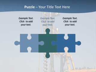 Shore Onshore Piles PowerPoint Template