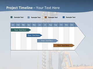 Shore Onshore Piles PowerPoint Template