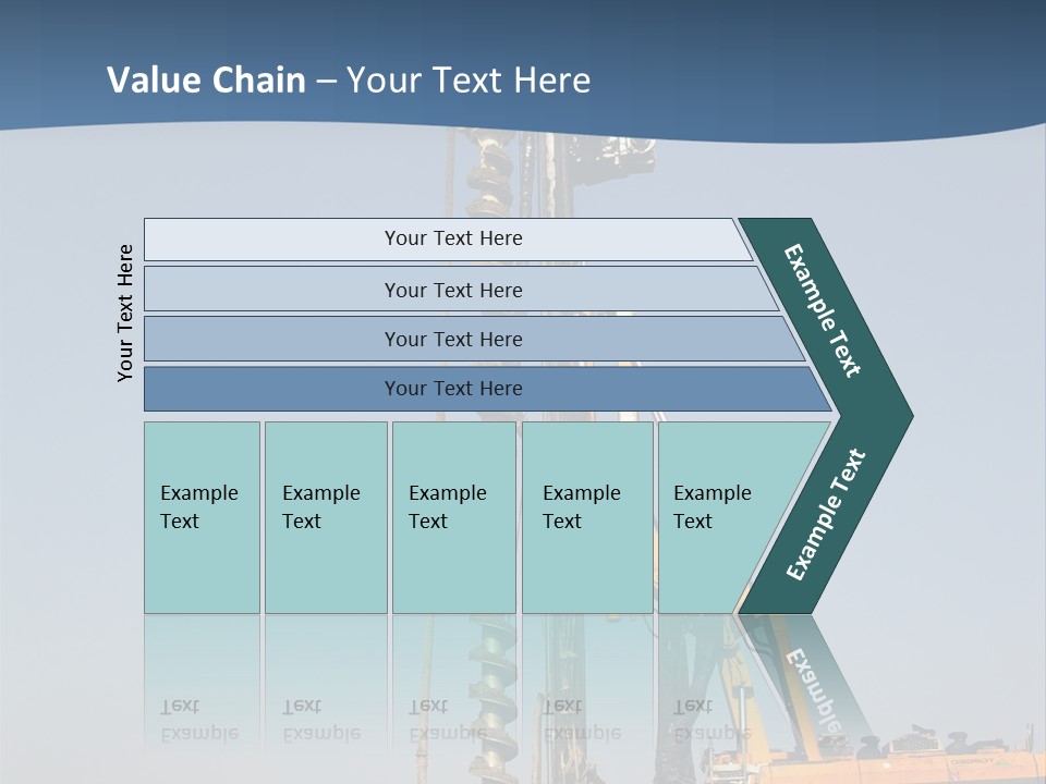 Shore Onshore Piles PowerPoint Template