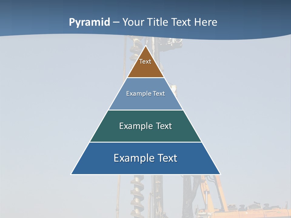 Shore Onshore Piles PowerPoint Template
