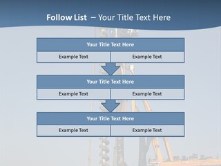 Shore Onshore Piles PowerPoint Template