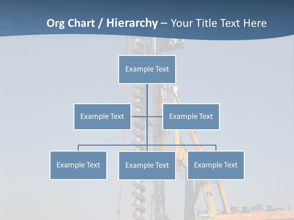 Shore Onshore Piles PowerPoint Template