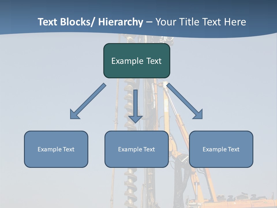 Shore Onshore Piles PowerPoint Template
