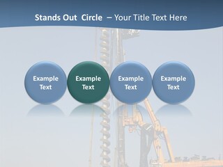 Shore Onshore Piles PowerPoint Template