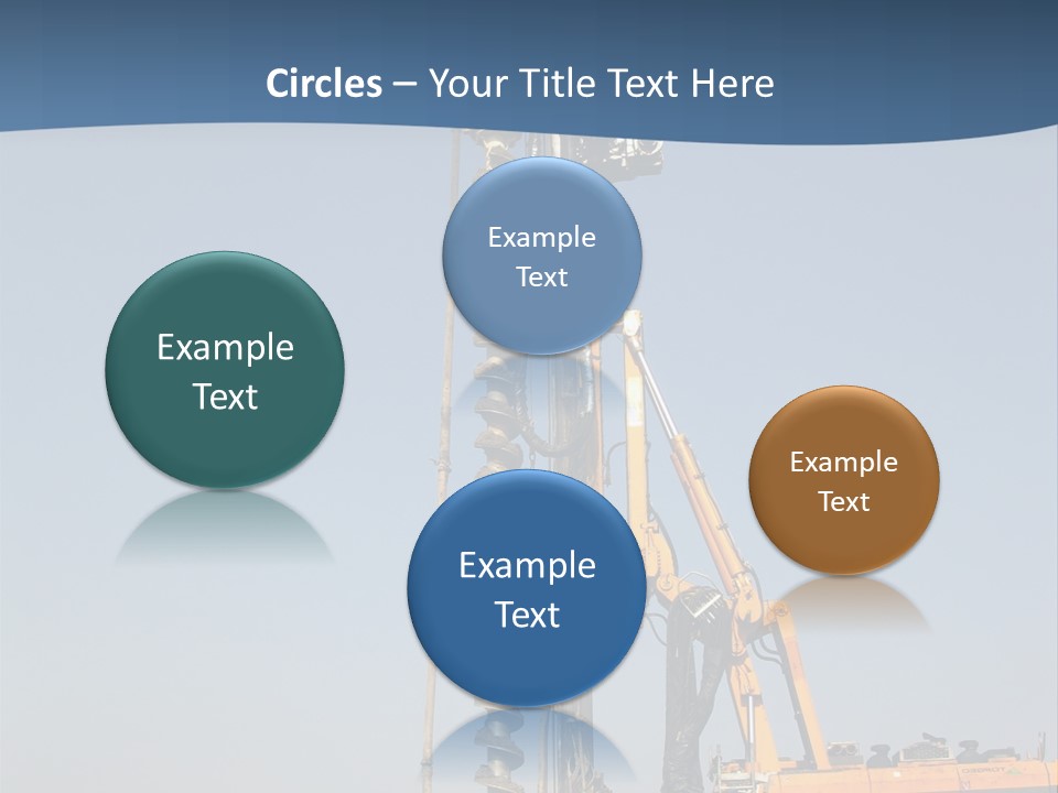 Shore Onshore Piles PowerPoint Template