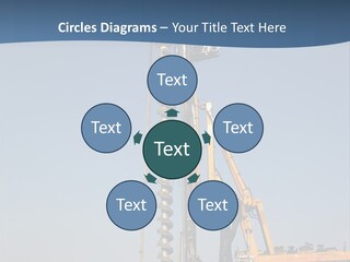 Shore Onshore Piles PowerPoint Template