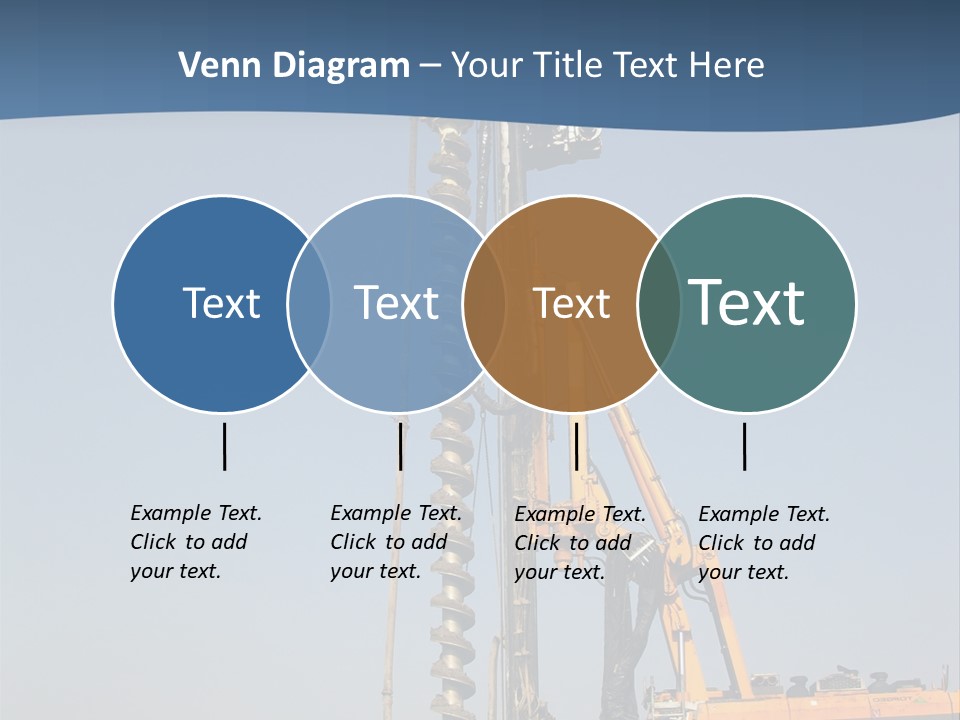 Shore Onshore Piles PowerPoint Template