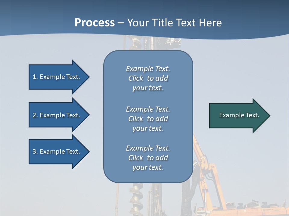 Shore Onshore Piles PowerPoint Template