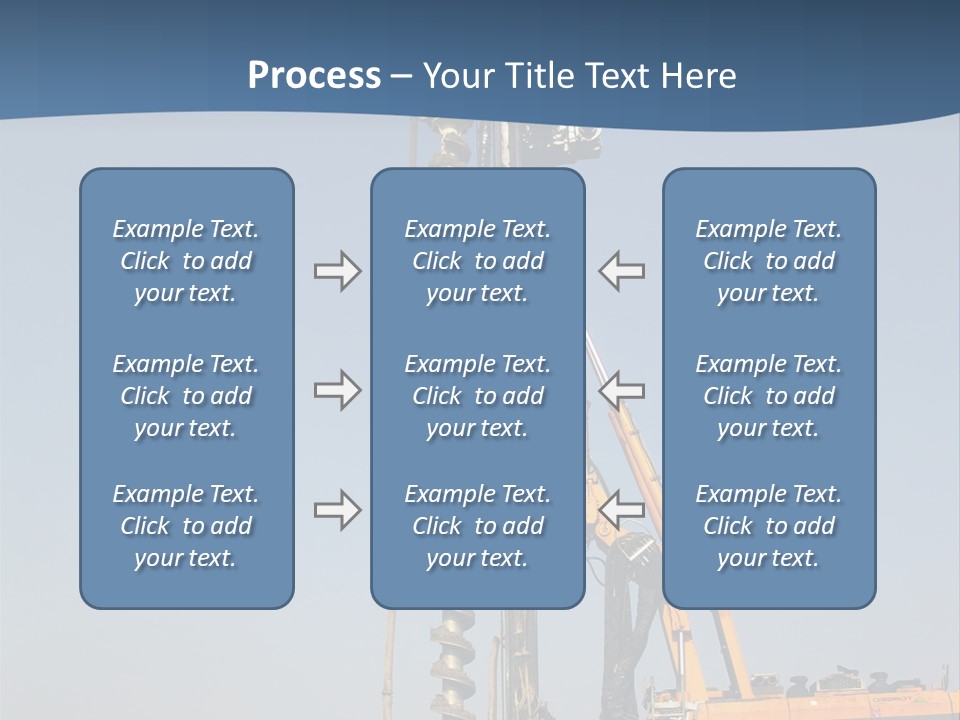 Shore Onshore Piles PowerPoint Template