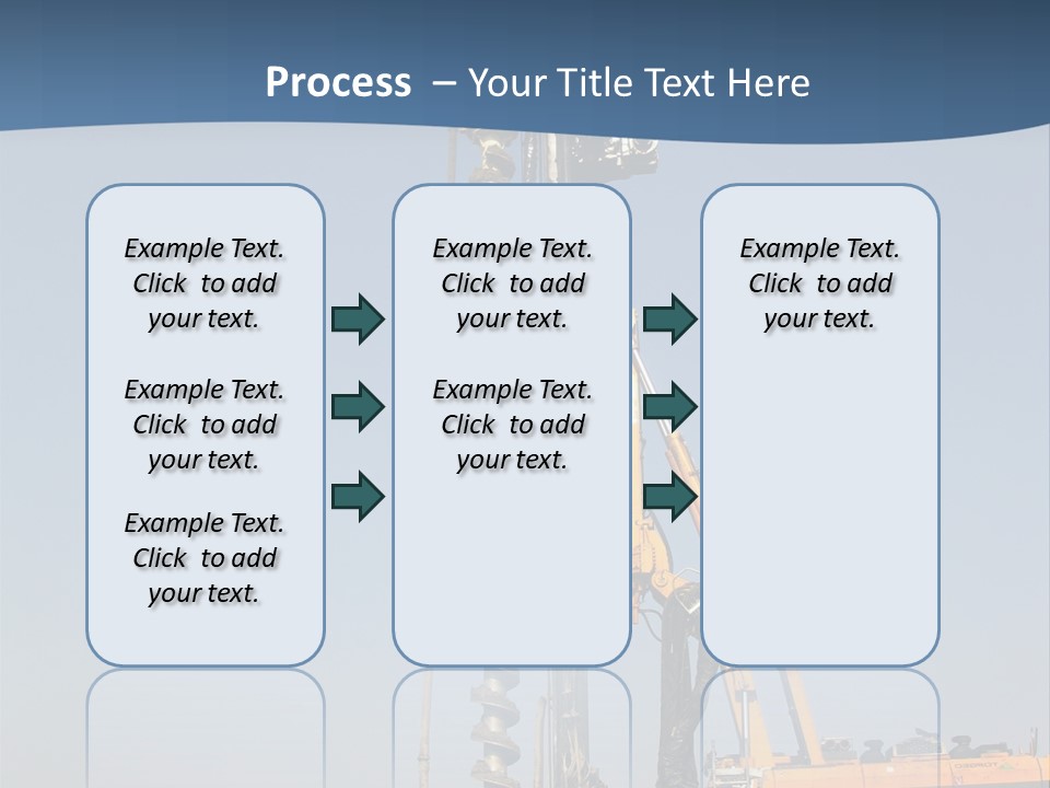 Shore Onshore Piles PowerPoint Template