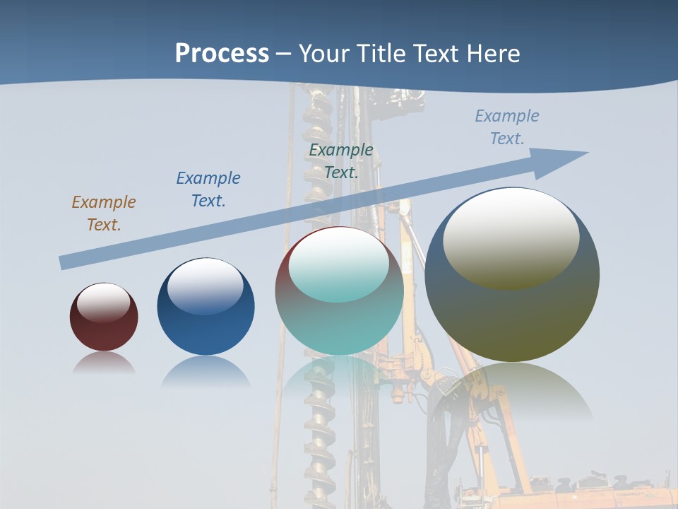 Shore Onshore Piles PowerPoint Template